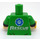 LEGO Bright Green Minifig Torso with Badge and &#039;RESCUE&#039; on Back (973 / 78568)