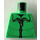 LEGO Fel groen Minifig Torso zonder armen met Decoratie (973)