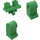 LEGO Fel groen Minifigure Heupen en benen (73200 / 88584)