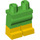 LEGO Leuchtend grün Minifigure Hüften und Beine mit Gelb Boots (21019 / 79690)