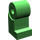 LEGO Leuchtend grün Minifigure Bein, Links (3817)