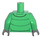 LEGO Verde brillante Minifigura Torso Puffer Snow Coat con Zipper (973 / 76382)