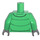 LEGO Bright Green Minifigure Torso Puffer Snow Coat with Zipper (973 / 76382)