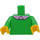 LEGO Bright Green Ned Flanders Minifig Torso (973 / 88585)