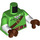 LEGO Bright Green Ocarina of Time Link Minifig Torso (973)