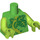 LEGO Leuchtend grün Anlage Monster Minifig Torso mit Lime Arme und Lime Hände (973 / 88585)