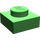 LEGO Vert clair assiette 1 x 1 (3024 / 30008)