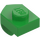 LEGO Bright Green Plate 1 x 1 with Downwards Tooth (15070)