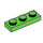 LEGO Leuchtend grün Platte 1 x 3 (3623)