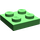 LEGO Vert clair assiette 2 x 2 (3022 / 94148)