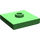 LEGO Vert clair assiette 2 x 2 avec rainure et 1 Centre Stud (23893 / 87580)