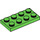 LEGO Leuchtend Grün Platte 2 x 4 (3020)