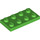 LEGO Bright Green Plate 2 x 4 (3020)