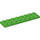 LEGO Verde brillante Piastra 2 x 8 (3034)