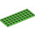 LEGO Bright Green Plate 4 x 10 (3030)