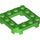 LEGO Bright Green Plate 4 x 4 x 0.7 with Rounded Corners and 2 x 2 Open Center (79387)