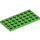 LEGO Fel groen Plaat 4 x 8 (3035)