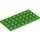 LEGO Bright Green Plate 4 x 8 (3035)