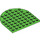 LEGO Vert clair assiette 8 x 8 Rond Demi Cercle (41948)
