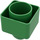 LEGO Fel groen Primo Steen 1 x 1 (31000 / 49256)