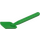 LEGO Fel groen Schop (Steel met rond uiteinde) (3837)