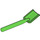 LEGO Bright Green Shovel (Round Stem End) (3837)