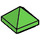 LEGO Fel groen Helling 1 x 1 x 0.7 Piramide (22388 / 35344)