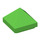 LEGO Leuchtend grün Steigung 1 x 1 x 0.7 Pyramide (22388 / 35344)