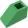LEGO Fel groen Helling 1 x 2 (45°) Omgekeerd (3665)