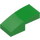 LEGO Bright Green Slope 1 x 2 Curved (11477)