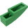 LEGO Fel groen Helling 1 x 3 Gebogen (50950)