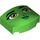 LEGO Bright Green Slope 3 x 4 Curved (Face) with Elphaba (5787)