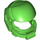 LEGO Bright Green Space Helmet (87781 / 88510)