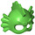 LEGO Leuchtend grün Swamp Creature Kopfbedeckung (10227)