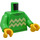 LEGO Leuchtendes Grün Pullover mit Zig Zag Streifen Minifigur Torso (973 / 76382)