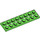 LEGO Fel groen Technic Plaat 2 x 8 met Gaten (3738)