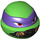 LEGO Bright Green Teenage Mutant Ninja Turtles Head with Donatello Scuba Mask (17826)
