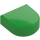 LEGO Bright Green Tile 1 x 1 Half Oval (24246 / 35399)