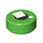 LEGO Fel groen Tegel 1 x 1 Ronde met Wit Squares Aan Zwart Cirkel (101027 / 105007)