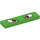 LEGO Leuchtend grün Fliese 1 x 4 mit Bowser Augen (2431 / 68981)