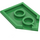 LEGO Leuchtend grün Fliese 2 x 3 Pentagonal (22385 / 35341)