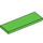 LEGO Leuchtend grün Fliese 2 x 6 (69729)