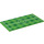 LEGO Bright Green Tile 8 x 16 with Football pitch center with Bottom Tubes, Textured Top (82471 / 90498)