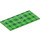 LEGO Bright Green Tile 8 x 16 with Football pitch goal 2 with Bottom Tubes, Textured Top (82472 / 90498)