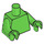 LEGO Bright Green Torso with Arms and Hands (73403 / 76382)