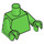 LEGO Bright Green Torso with Arms and Hands (76382 / 88585)