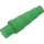 LEGO Leuchtend grün Unicorn Horn mit Spiral (34078 / 89522)