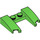 LEGO Leuchtend grün Keil 3 x 4 x 0.7 mit Ausgeschnitten (11291 / 31584)