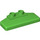 LEGO Leuchtend grün Flügel 2 x 4 x 0.5 (46377 / 89398)