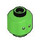 LEGO Bright Green Z-Blob Minifigure Head (Recessed Solid Stud) (3274 / 102976)